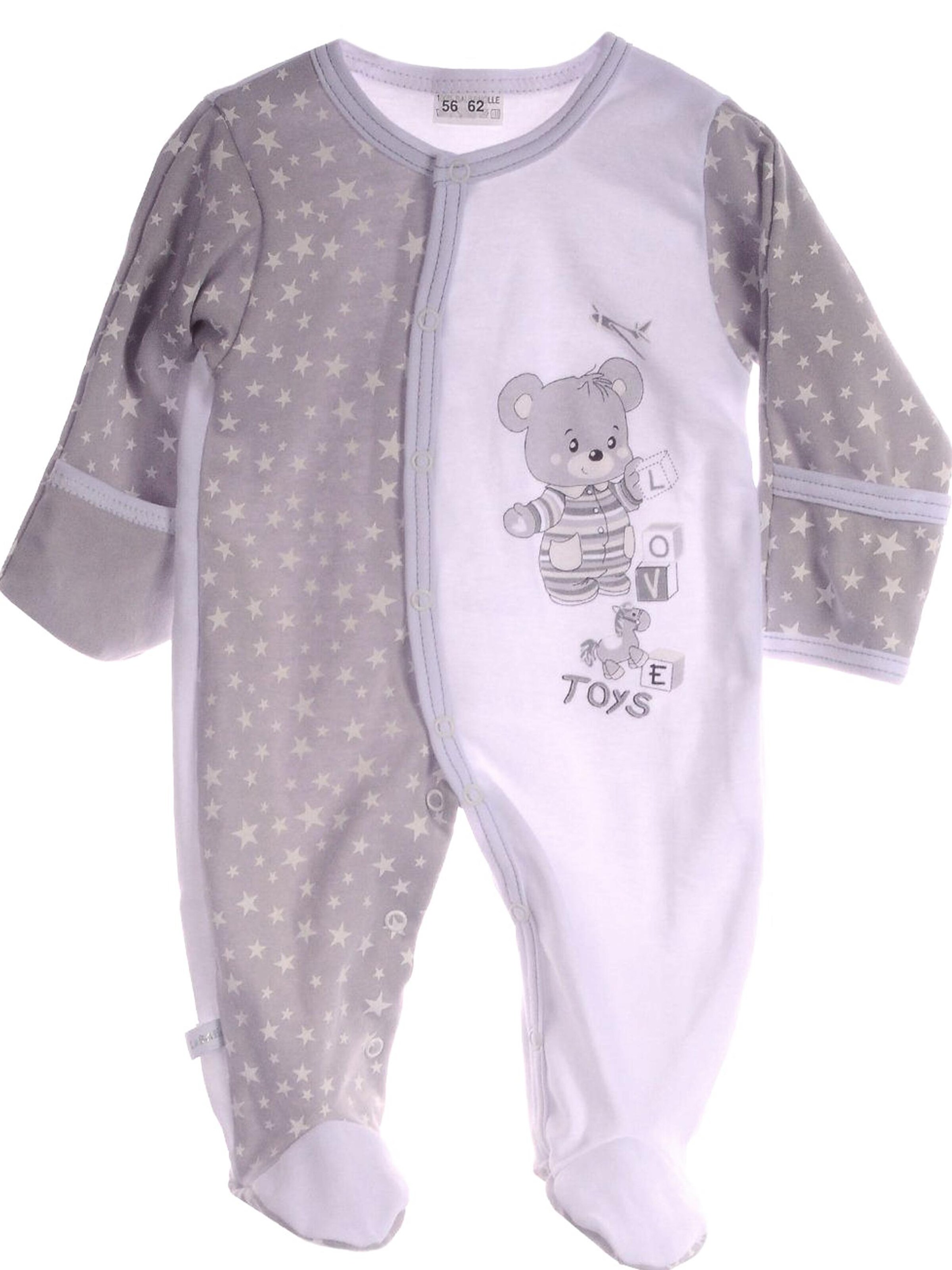 La Bortini Overall‌‌‌‌ in Grau: Vorderseite