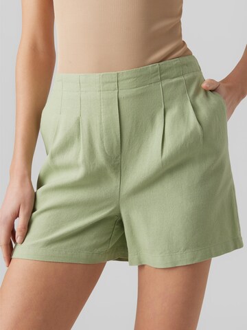 VERO MODA - regular Pantalón plisado 'JESMILO' en verde