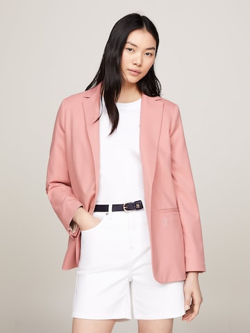 Blazer TOMMY HILFIGER en rose : devant