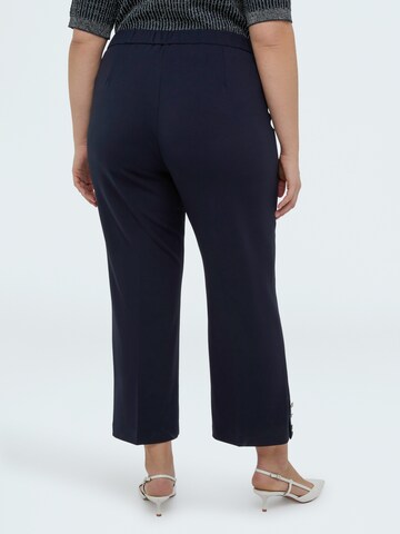 Fiorella Rubino Tapered Broek in Blauw
