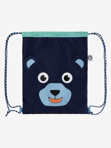 Affenzahn Gym Bag 'Sportbeutel Sportbeutel' in Blue: front