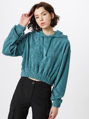 Sweat-shirt NU-IN en vert : devant