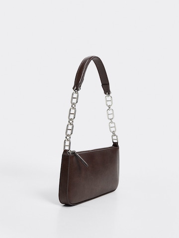 MANGO Shoulder Bag 'MANDY' in Brown: front