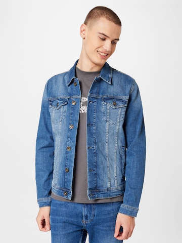 GARCIA Between-Season Jacket 'Colbert' in Blue: front