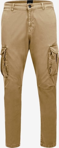 Coupe slim Pantalon cargo 'Solaca' LTB en beige : devant