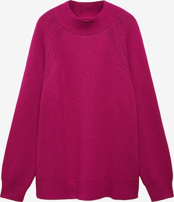 MANGO Pullover 'Basta' i pink: forside