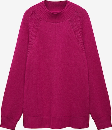 MANGO Sweater 'Basta' in Pink: front