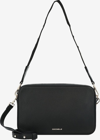 Sac bandoulière 'Tebe' Coccinelle en noir : devant