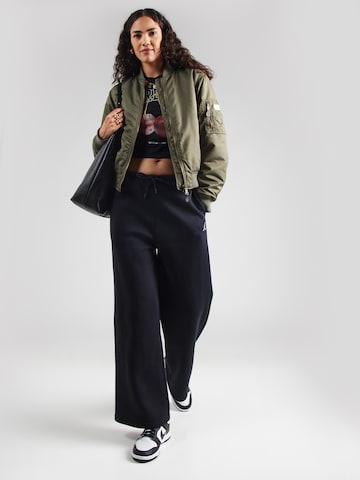 Wide Leg Pantalon Jordan en noir