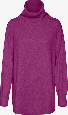 VERO MODA Sweater in Pink: front