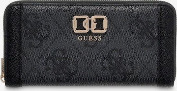 GUESS Wallet in Black: front