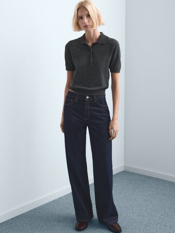 MANGO Ohlapna forma Kavbojke 'DANILA' | modra barva