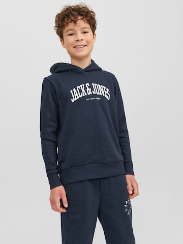 Jack & Jones Junior Sweatshirt 'JOSH' i blå: framsida