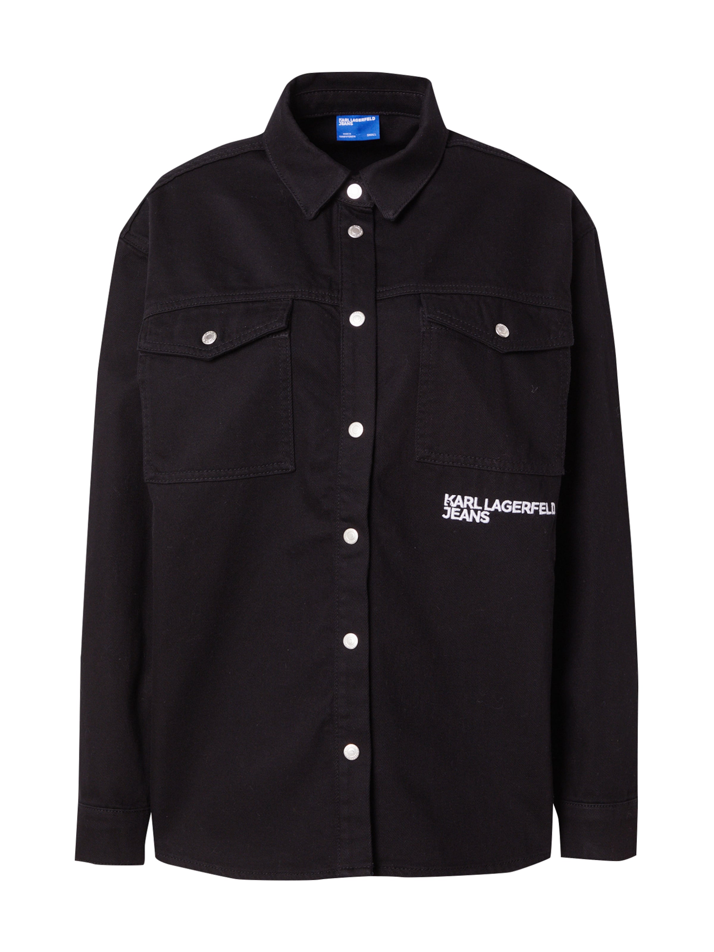 Camicia da donna di KARL LAGERFELD JEANS in nero: frontale