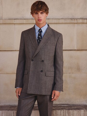 Next Regular Fit Sakko in Braun: Vorderseite