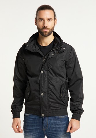 DreiMaster Maritim Between-Season Jacket in Black: front