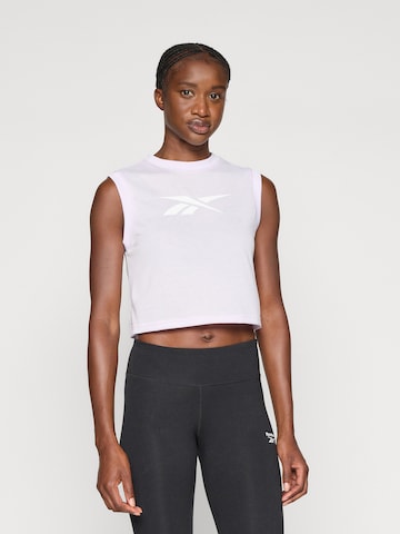 Reebok - Top deportivo 'MONICA' en lila: frente