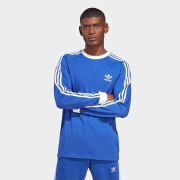 ADIDAS ORIGINALS Shirt 'Adicolor Classic' in Blauw: voorkant