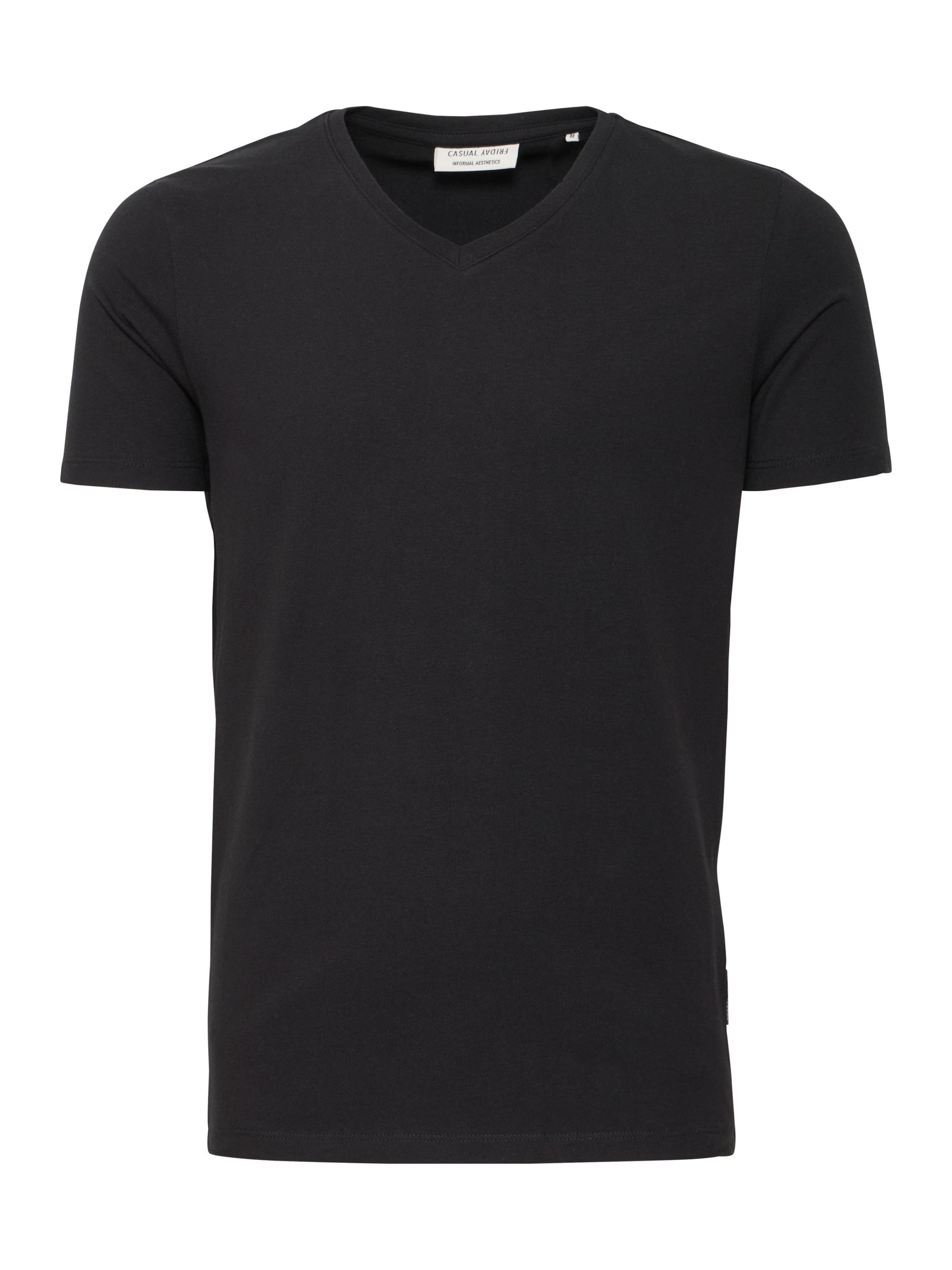 Casual Friday Särk 'Lincoln', värv must: eest vaates