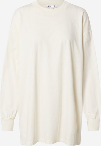 EDITED T-shirt 'Clementine' i beige: framsida