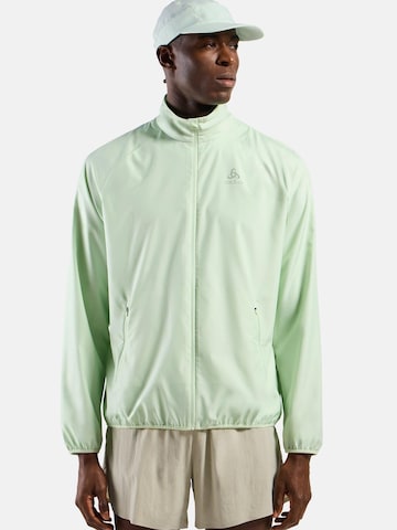 Giacca sportiva 'ESSENTIAL LIGHT' di ODLO in verde