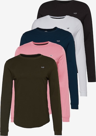 HOLLISTER Longsleeve in Grün: predná strana