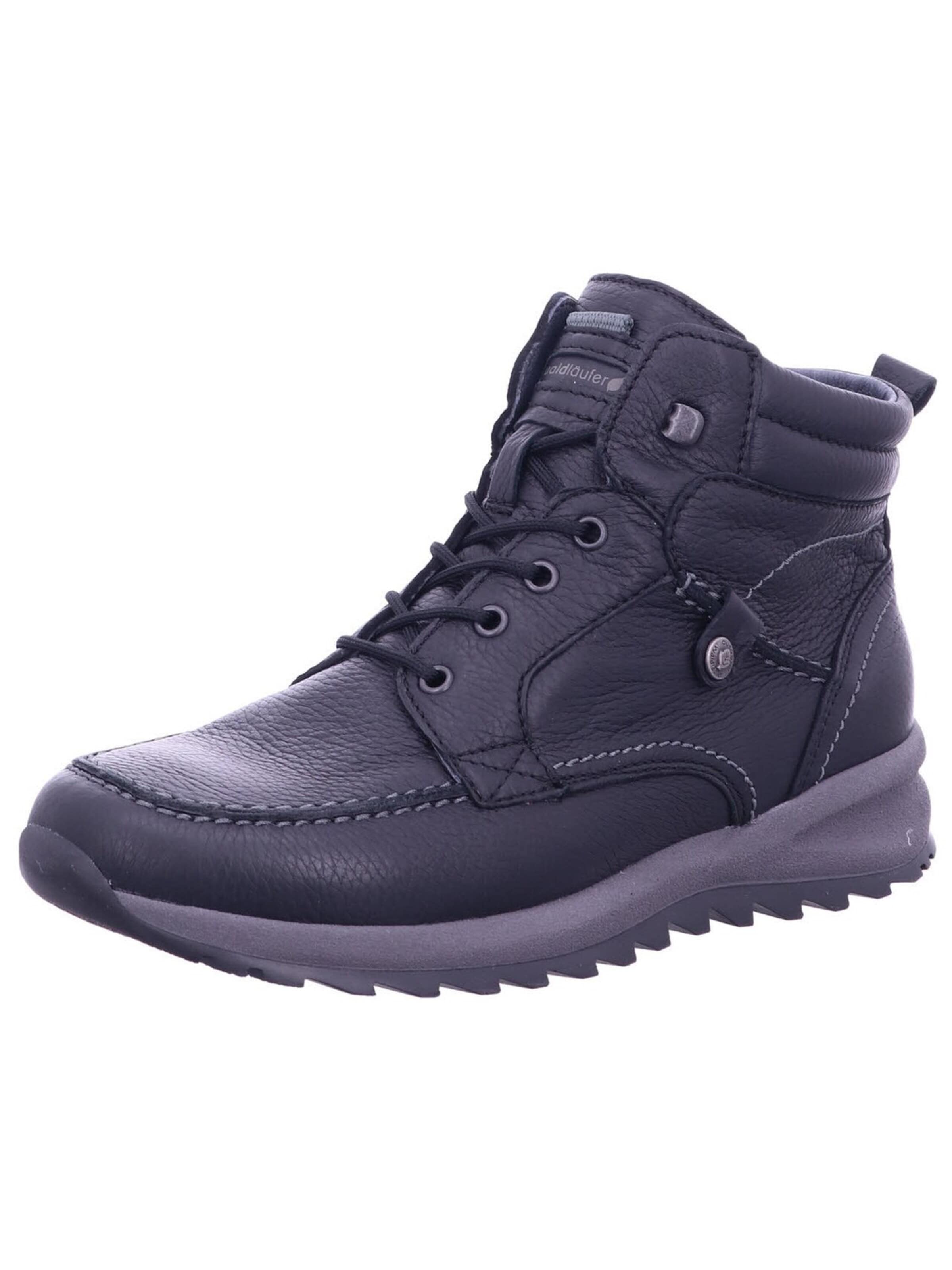WALDLÄUFER Boots 'Stiefel Herren 388803-199 001 Echtleder in schwarz' in 42 in Purple, Item view