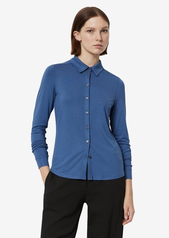 Camicia da donna di Marc O'Polo in blu: frontale