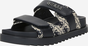 GUESS Mules 'FABULON 4' in Blue: front