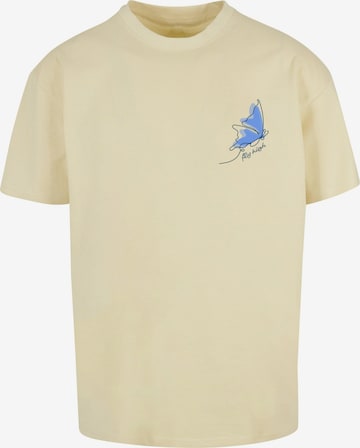 Merchcode Shirt 'Fly High' in Yellow: front