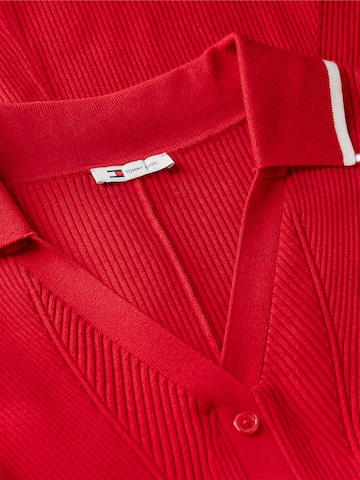 Tommy Jeans Knit dress in Red
