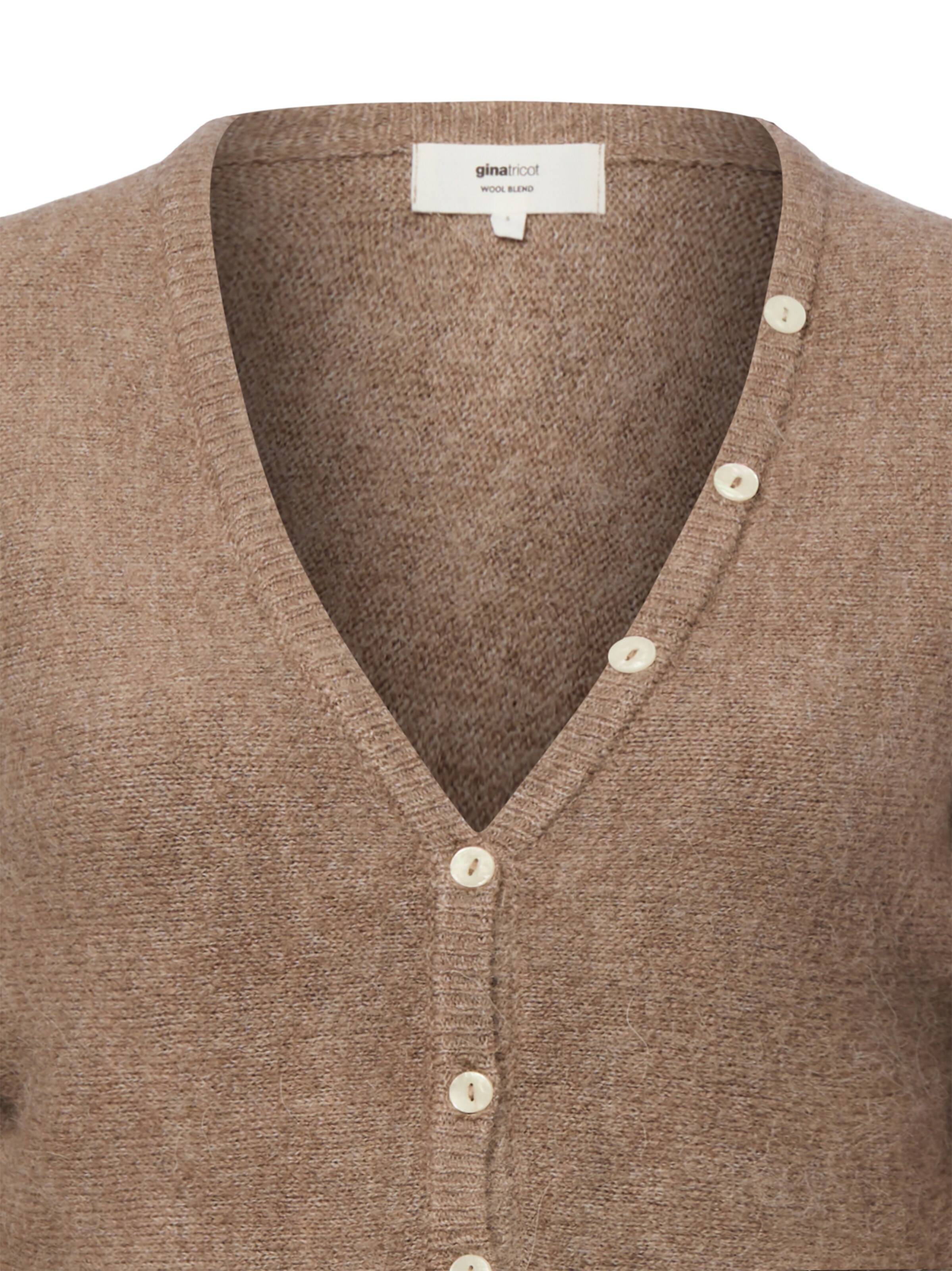 Cardigan Gina Tricot en beige