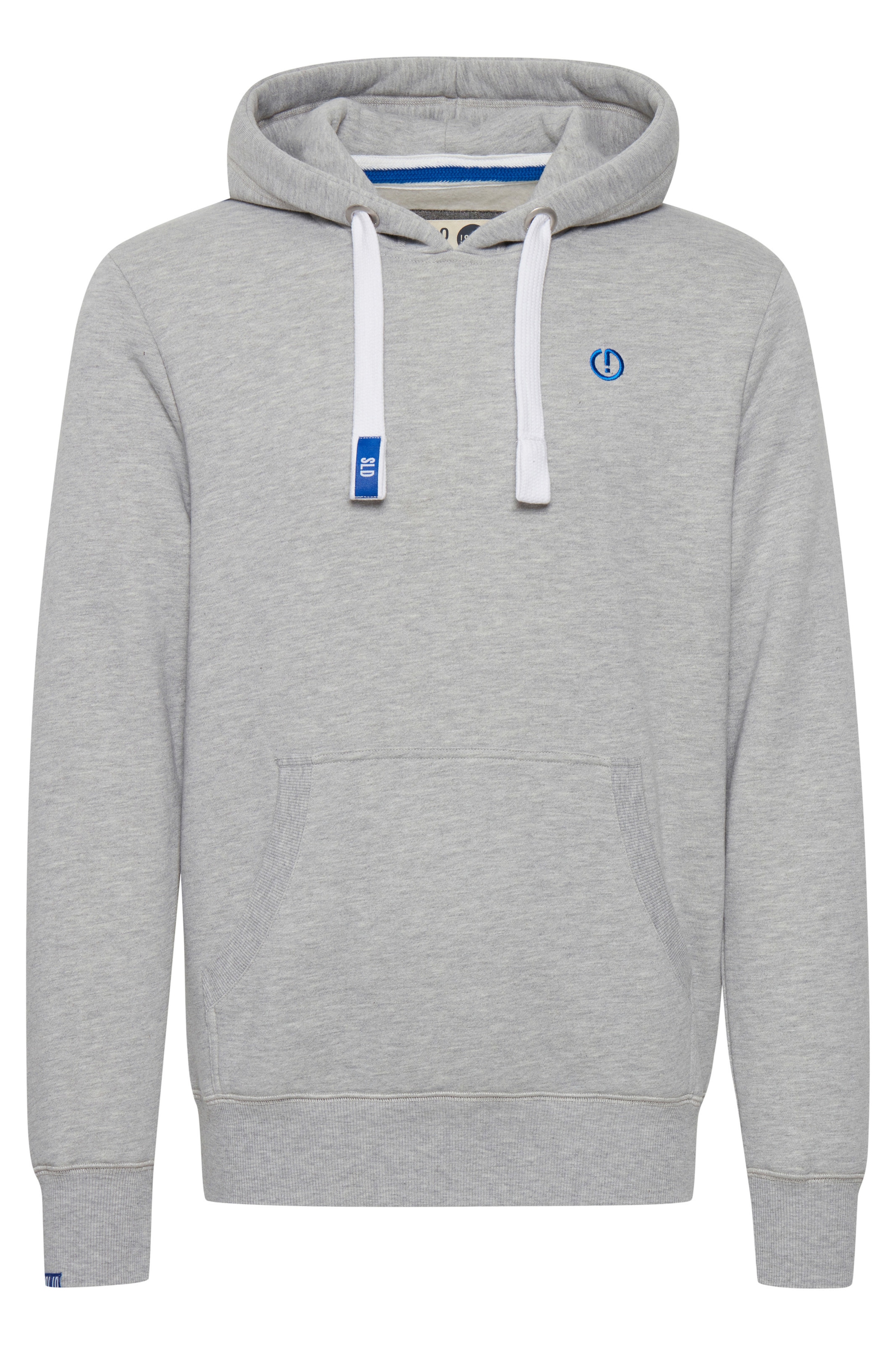 !Solid Sweatshirt in Grau: Vorderseite