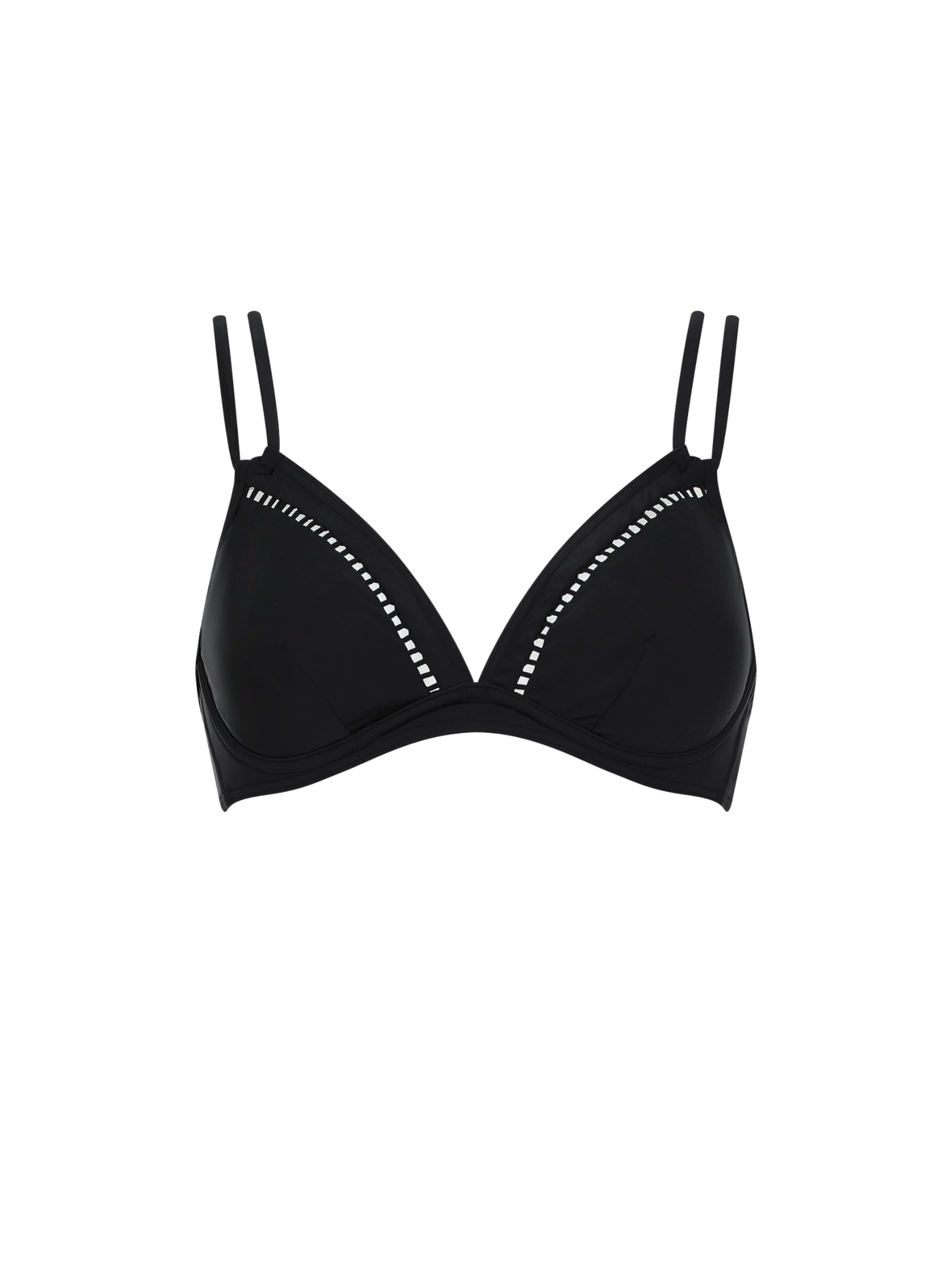 Invisible Hauts de bikini OLYMPIA en noir : devant