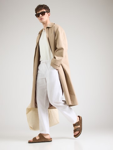 JACK & JONES Szabványos Nadrág 'JWHKANE PAROS' - fehér