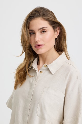 Pulz Blouse 'PZLuca' in Beige