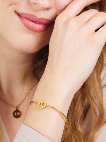 Bracelet Lucardi en or : devant