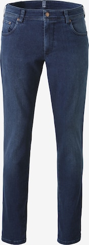 MEYER Chinohose 'M5 Five 9-6294', Thermo in Blau: Vorderseite