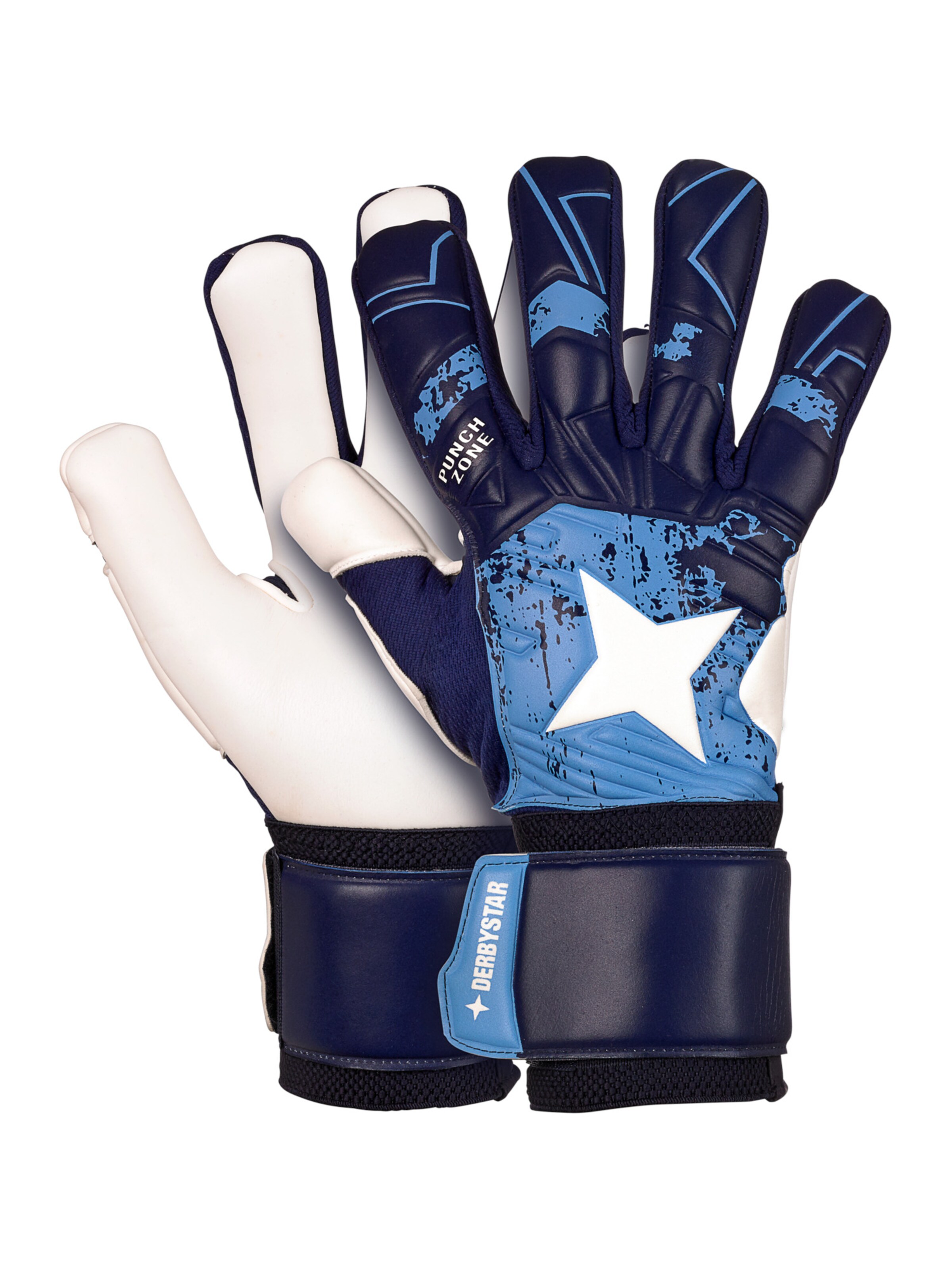 DERBYSTAR Sporthandschuhe 'Allround v22' in Blau: Vorderseite