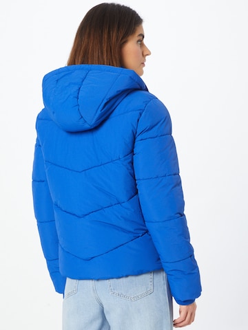 PIECES Winter Jacket 'Jamilla' in Blue