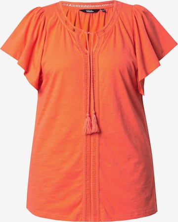 Ulla Popken Shirt in Orange: Vorderseite