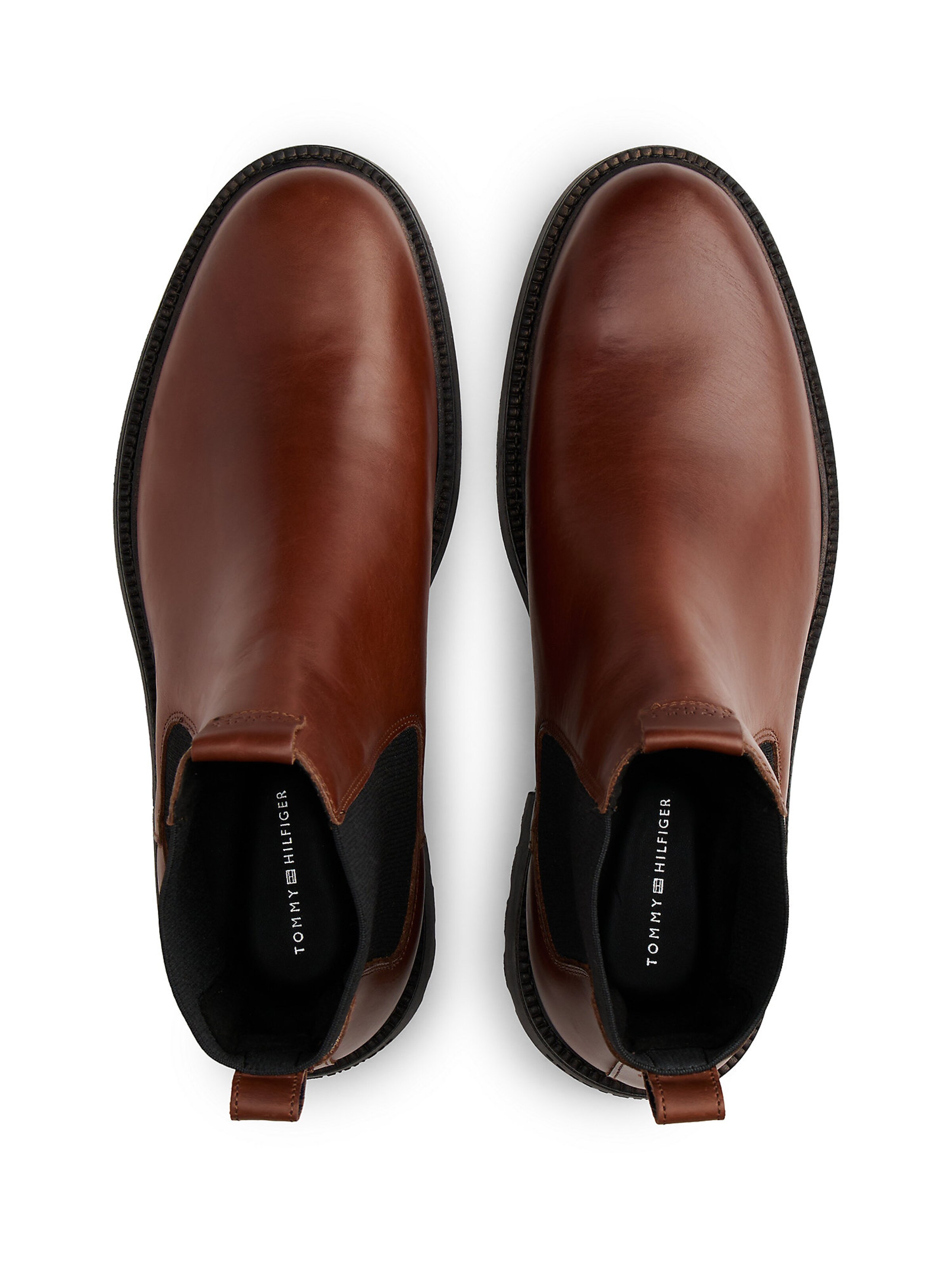 TOMMY HILFIGER Chelsea boots in Bruin