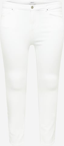 ONLY Curve Jeans 'DAISY' in White: front