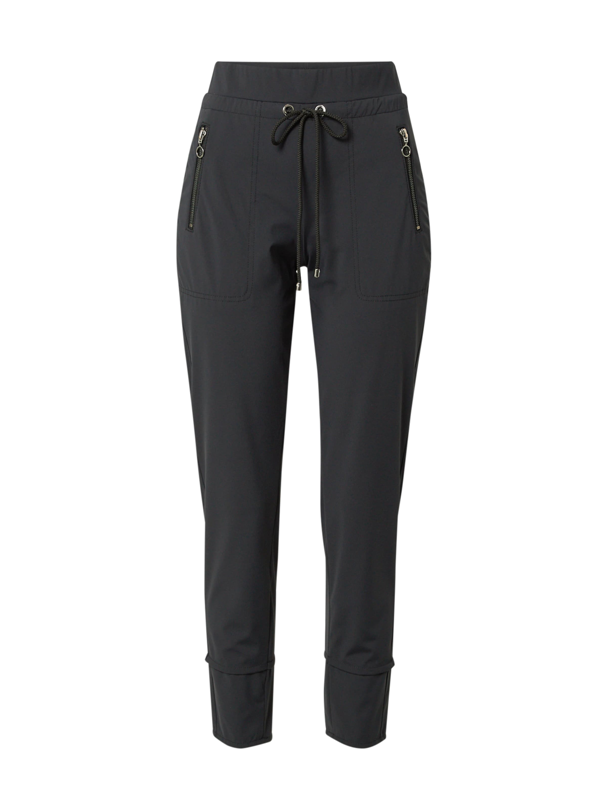 Regular Pantalon MAC en noir : devant