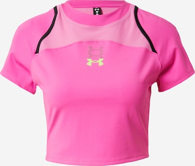 UNDER ARMOUR Sporta krekls 'Run Anywhere', krāsa - dzeltens / rozīgs / melns, Preces skats