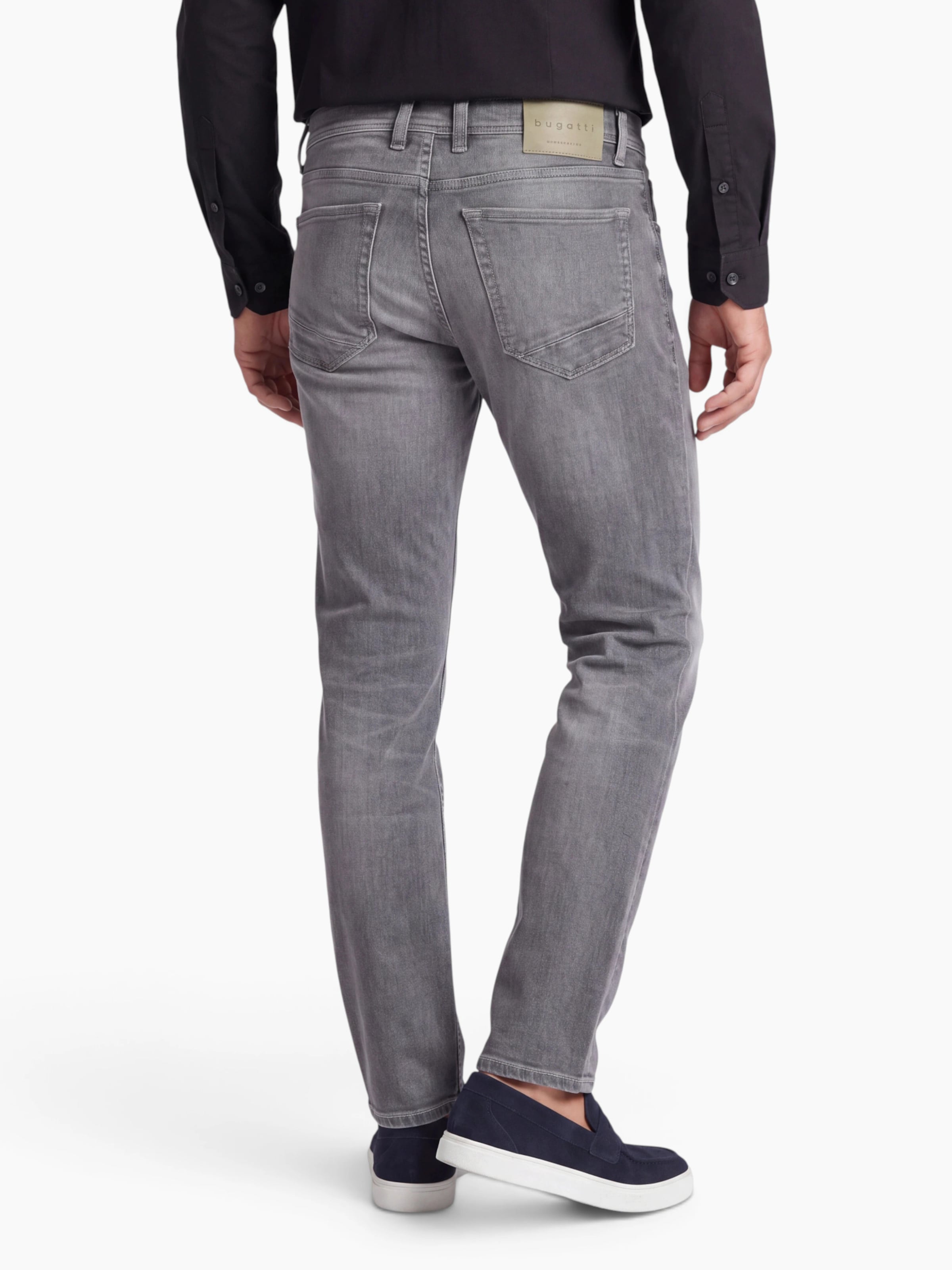 Regular Jean bugatti en gris