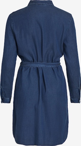 VILA Shirt Dress 'Bista' in Blue