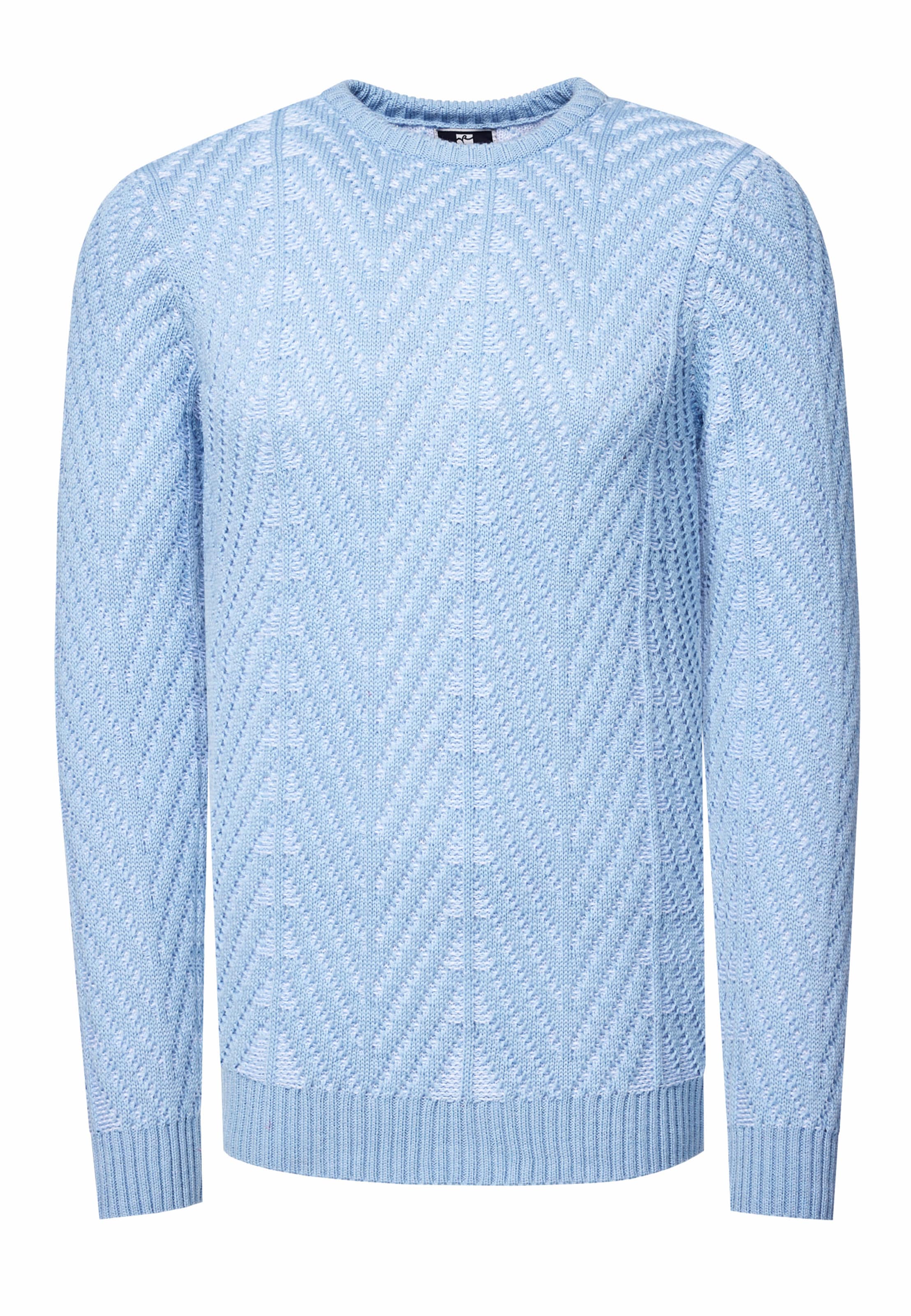 Rusty Neal Pullover in Blau: Vorderseite