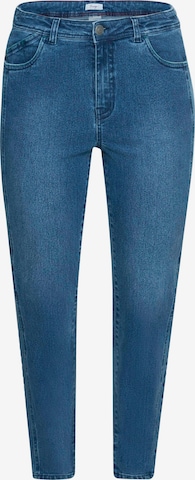 SHEEGO Slimfit Jeans in Blau: predná strana