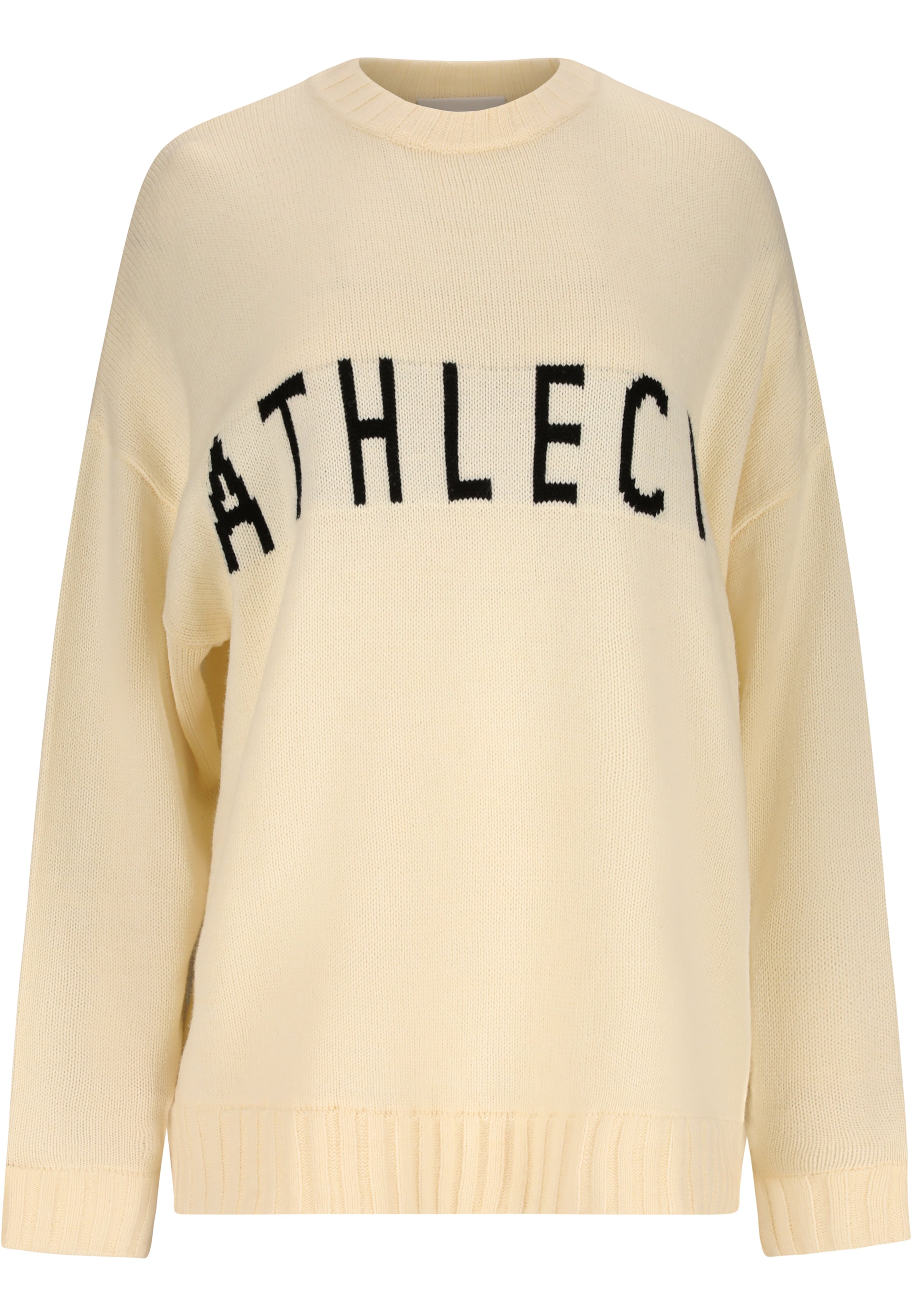 Athlecia Sports sweater 'Lyda' in Yellow: front
